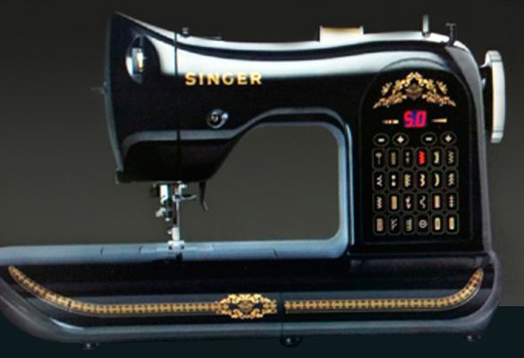 Singer Los Realejos maquina de coser negra
